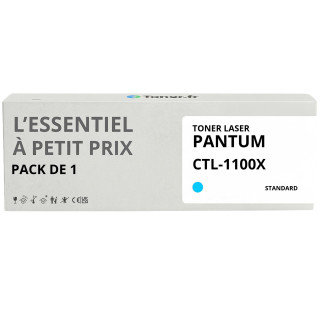Toner compatible Pantum CTL-1100X Cyan - L'Essentiel à Petit Prix