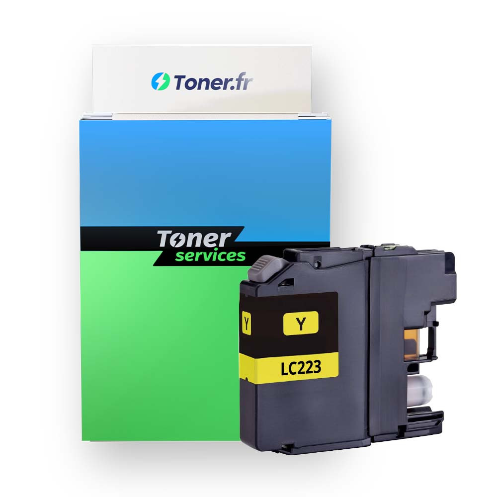 Cartouche d'encre compatible Brother LC223 Jaune