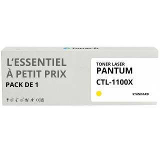 Toner compatible Pantum CTL-1100X Jaune - L'Essentiel à Petit Prix