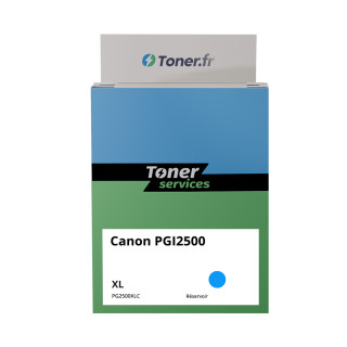 Cartouche d'encre compatible Canon PGI2500 XL Cyan