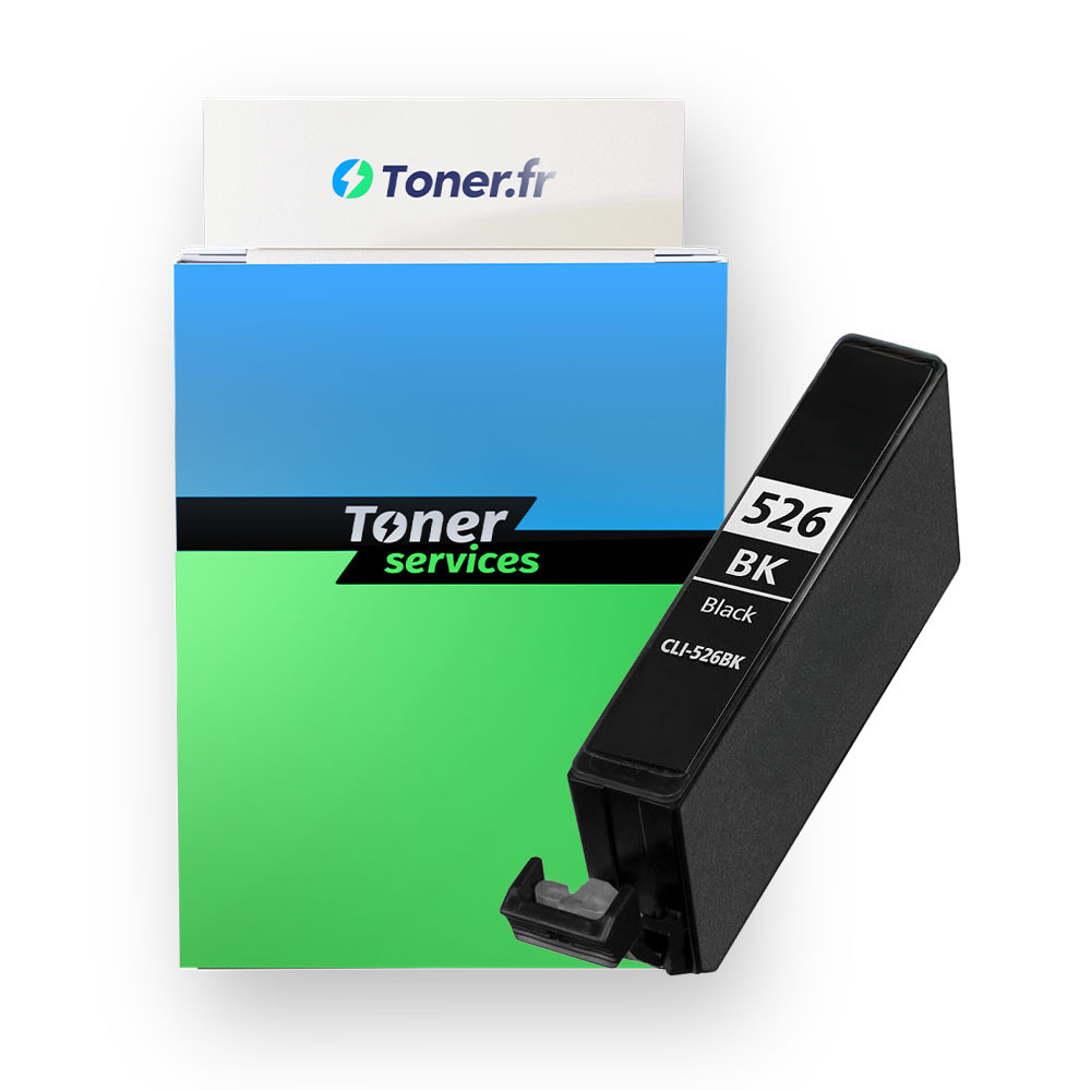 Cartouche d'encre compatible Canon 526 Noir
