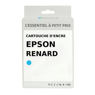 Cartouche d'encre compatible Epson T128 Cyan - L'Essentiel à Petit Prix