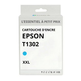Cartouche d'encre compatible Epson Cerf XXL Cyan - L'Essentiel à Petit Prix