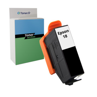Cartouche d'encre compatible Epson 18 Noir