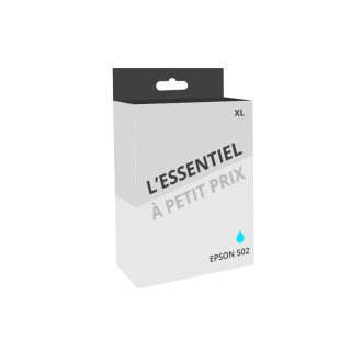 Cartouche d'encre compatible Epson 502 XL Cyan