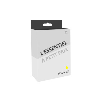 Cartouche d'encre compatible Epson 502 XL Jaune