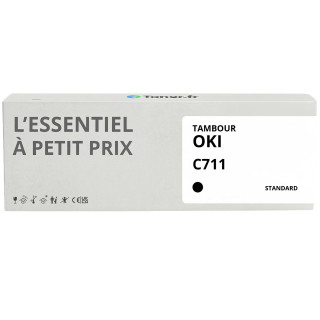 Tambour compatible OKI C711 Noir - L'Essentiel à Petit Prix