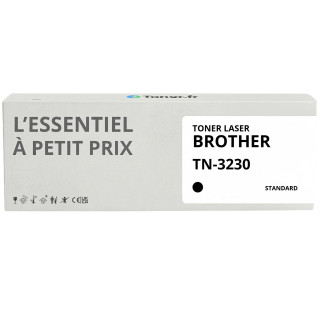 Toner compatible Brother TN-3230 Noir - L'Essentiel à Petit Prix