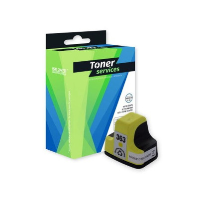 Cartouche d'encre compatible HP 363 Jaune