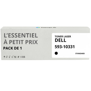 Toner compatible Dell 593-10331 Noir - L'Essentiel à Petit Prix