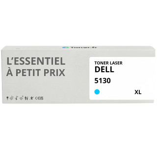 Toner compatible Dell 5130 XL Cyan - L'Essentiel à Petit Prix