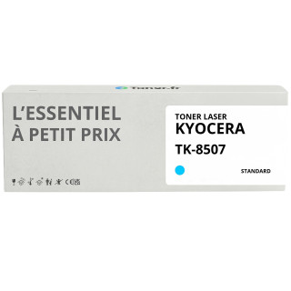 Toner compatible Kyocera TK-8507 Cyan - L'Essentiel à Petit Prix