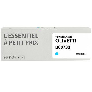 Toner compatible Olivetti B00730 Cyan - L'Essentiel à Petit Prix