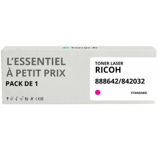 Toner compatible Ricoh 888642/842032 Magenta - L'Essentiel à Petit Prix