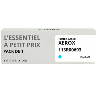 Toner compatible Xerox 113R00693 Cyan - L'Essentiel à Petit Prix