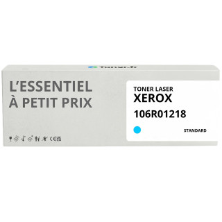 Toner compatible Xerox 106R01218 Cyan - L'Essentiel à Petit Prix