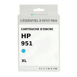 Cartouches Compatibles HP 950XL/951XL - Pour OfficeJet Pro 8600, 8710, Etc., Multicolore