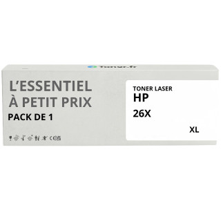 Toner compatible HP 26X XL Magnétique - L'Essentiel à Petit Prix