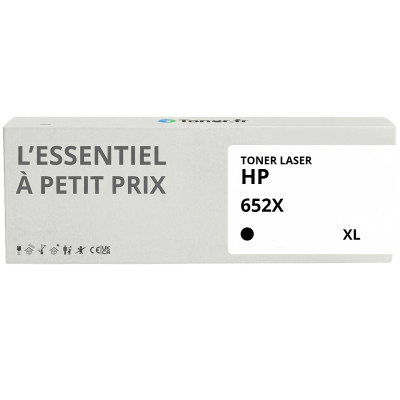 Toner compatible HP 653 XL Noir - L'Essentiel à Petit Prix