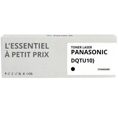 Toner compatible Panasonic DQTU10J Noir - L'Essentiel à Petit Prix