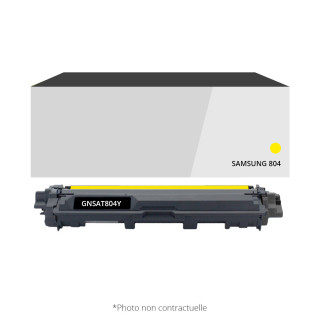 Toner compatible Samsung ST804 Jaune - L'Essentiel à Petit Prix
