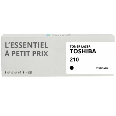 Toner compatible Toshiba 210 Noir - L'Essentiel à Petit Prix