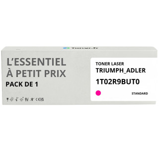 Toner compatible Triumph Adler 1T02R9BUT0 Magenta - L'Essentiel à Petit Prix