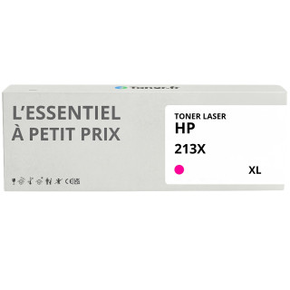 Toner compatible HP 213X XL Magenta - L'Essentiel à Petit Prix