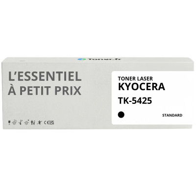Toner compatible Kyocera TK-5425 Noir - L'Essentiel à Petit Prix