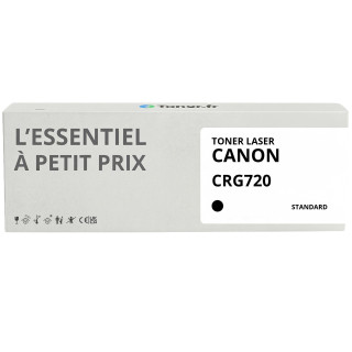 Toner compatible Canon CRG720 Noir - L'Essentiel à Petit Prix