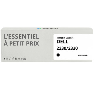 Toner compatible Dell 2230/2330 Noir - L'Essentiel à Petit Prix