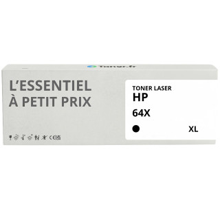 Toner compatible HP 64 XL Noir - L'Essentiel à Petit Prix