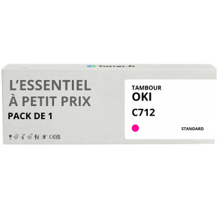 Tambour compatible OKI C712 Magenta - L'Essentiel à Petit Prix