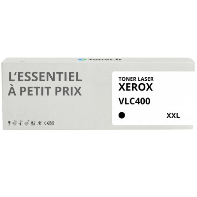 Toner compatible Xerox VLC400 XXL Noir - L'Essentiel à Petit Prix