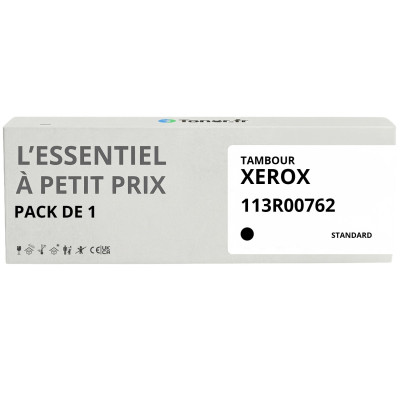 Tambour compatible Xerox 113R00762 Noir - L'Essentiel à Petit Prix