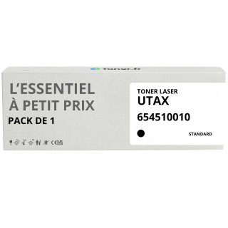Toner compatible Utax 654510010 Noir - L'Essentiel à Petit Prix