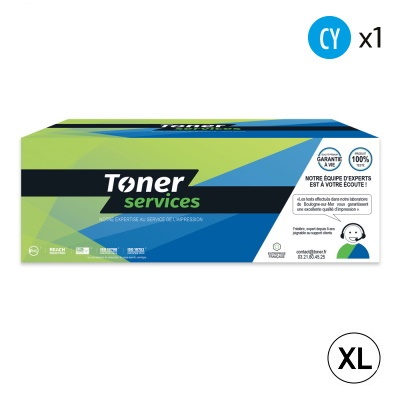 Pack de 4 cartouches de toner TN243CMYK générique Brother (TN243BK